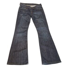 Citizens Of Humanity Jeans Womens Size 27x31 Ingrid Stretch Low Waist Flare Blue